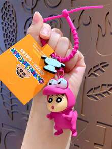 Crayon Shin-Chan Cartoon Car Key Chain Pendant Cute Doll Backpack Pendant Key Chain For Birthday Party Graduation Party Small Gifts Halloween Christmas Easter - Multicolor - View 13