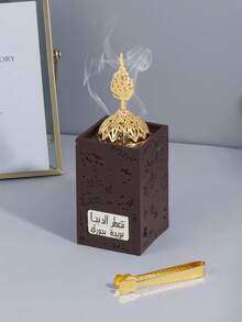 一套现代纯色树脂圆柱形香炉，包含一个精致时尚的巴库香炉和一个简约的巴库香炉底座。这款香炉可用作办公室、家具、书房、客厅、卧室、桌面、餐桌等场所的装饰品，也可作为香氛容器使用。 - 彩色 - 查看 6