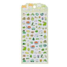 3D Kristall Aufkleber Wolkenkaninchen, holografischer Apfel, Teddybär, Süßigkeiten Dekorationsaufkleber, Lern-Belohnungsaufkleber für Kinder