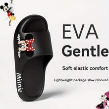 1双，史迪奇天使优雅卡通EVA男女通用拖鞋 - 夏季厚底拖鞋，柔软鞋垫，趣味设计EVA凉鞋，家居拖鞋，情侣拖鞋，男女通用 - 彩色 - 查看 4