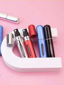 1/2/3/5个装便携式可填充旅行香水瓶，5毫升旅行装喷雾瓶，口袋钱包香水容器，旅行喷雾瓶 - 彩色 - 查看 5