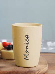 1 pezzo Tazza personalizzata - Testo personalizzato, viola/rosa/blu pastello, tazza da bagno e da viaggio spessa per casa, dormitorio, regali - Aggiungi il tuo messaggio!, Accessori e decorazioni per il bagno