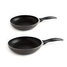 Quid Temis 鋁製煎鍋套裝 - 直徑 18 至 28 厘米 - 2 件套和 3 件套 - 特殊陶瓷爐灶和不沾塗層 48/72 小時送貨 - 灰色 - 查看 9