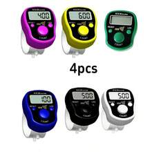 1pc Household Mini Tally Counter, Hundred Digit Voice Reminder Finger Ring Clicker - Multicolor - View 15