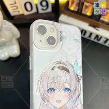 Funda de teléfono Silver Girl White compatible con Apple 15 Pro Max, linda funda mate de color plata para iPhone 14/13 12 - Plateado - Ver 8