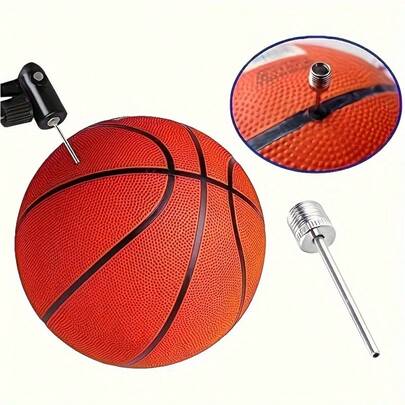 2/6/10pcs Ball Pump Needles, Inflating Air Pump Needles, Stainless Steel Air Pump Inflator Needles For Basketball Football Volleyball