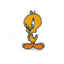 华纳兄弟 1/7 件套趣味创意胸针套装，达菲鸭珐琅别针，背包服装配饰，金属徽章配饰，送给朋友的礼物 - 均碼 - 查看 14