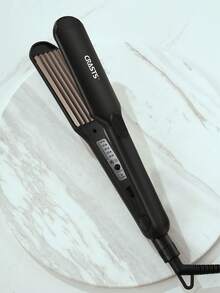 CRASTS Corn Silk Clip Board Pad Hair Root Top Perm Clip Fluffy Artifact, Perm Hair Top Flat Head, Corn Perm Device Large Board Face Inner Fluffy Wool Curl, Small Curl, Black