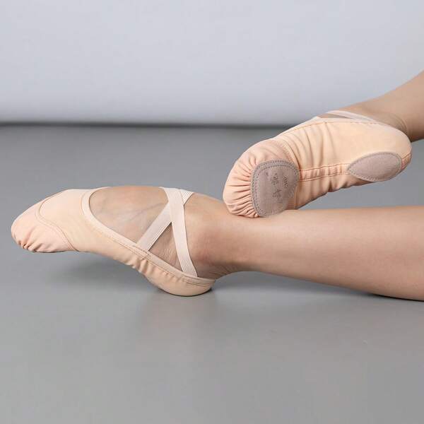 Wuyuan Ballerines en filet stretch respirantes - Légères et douces pour le ballet, le yoga, la danse contemporaine - Hommes et femmes