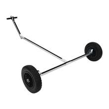 CNCEST Boat Trailer Dolly, 88.18lbs Load Capacity Sailboat Trailer, Aluminium Alloy Sailboat Dolly With Tires For Small Boats, Fishing Boats, Small Motors, Small Sailing Boats, Kayaks, And Canoes - Silver&Black - View 10
