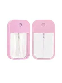 卡片式喷雾瓶香水喷雾器（45毫升），粉色和蓝色便携式卡片可灌装空瓶，适合旅行 | 可灌装乳液、空气清新剂、酒精、洗手液、香水瓶，适用于香水、洗手液和化妆品，包含保护壳，旅行必备，适合旅行、上学、度假露营、假日用品、旅行配件、女士迷你香水、男士香水、沙滩瓶。 - 彩色 - 查看 10