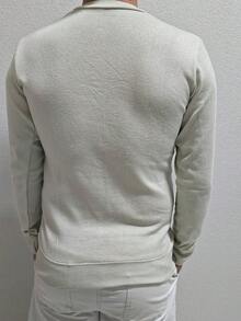 Men's Winter Sweater | Men's Knit Sweater | Wool Knit Pullover Winter Long Sleeve V-Neck Men's Knit Sweater V-Neck Long Sleeve Fitted Basic Comfortable | Men's Knit Sweater With V-Neck Ribbed Casual Elegant | Men's Fine Knit Pullover Long Sleeve V-Neck Basic Various Colors | Men's Knit Sweater V-Neck Casual Comfortable Style For Everyday Wear - 沙灘 - 查看 8