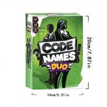 法国纸牌游戏，双人合作猜词游戏，间谍主题 - 彩色 - 查看 2