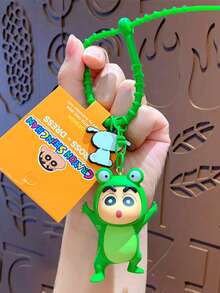 Crayon Shin-Chan Cartoon Car Key Chain Pendant Cute Doll Backpack Pendant Key Chain For Birthday Party Graduation Party Small Gifts Halloween Christmas Easter - Multicolor - View 15