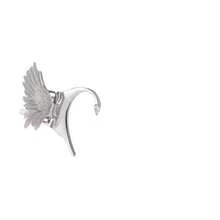 Creative Angel Wings Ear Cuff With Rhinestones, Feather Fairy Portable Hair Comb And Earrings, Integrated Personality Ear Clip - 2 - View 4