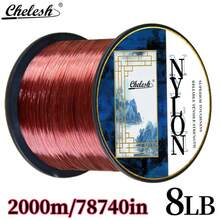 Chelesh 2000m Smooth Nylon Monofilament Fishing Line, -Resistant, Easy Casting, Anti-Aging, Multiple Colors & Strengths Available, Suitable For Carp Fishing, DIY Jewelry Beading - Multicolor - View 26