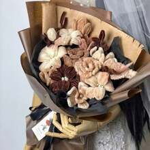 100/200/300 Pcs Pipe Cleaner Mocha Mousse Color, Pipe Cleaners, Pipe Cleaners Craft Supplies, Chenille Stems For DIY Arts Crafts Project, Pipe Cleaner For Craft Foldable Chenille Rod Pipe Cleaner, Craft Pipe Cleaner For DIY Craft And Cleaning, Chenille Stems Creative Craft Pipe Cleaners Flowers For DIY Craft Bouquets ﻿ ﻿ ﻿ ﻿ - Mocha Mousse - View 10