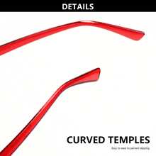 Bộ 5 kính đọc sách gọng lớn thời trang, thiết kế màu ombre sành điệu, gọng lò xo thoải mái, màu sắc độc đáo, phù hợp với phong cách hàng ngày của phụ nữ - Nhiều màu - Xem 11