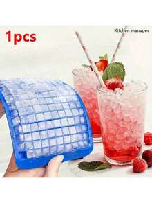 2pcs Small Square 160 Grid Silicone Ice Cube Tray, With Good Cold Resistance And Durability, Ice Mold, Pudding Mold, Suitable For Home, Bar, And Other Places, Easy To Use, .Back-To-School Season, Party And Holiday Essentials, Summer Necessities, Wedding Decorations, Christmas Decorations, Birthday Decorations, Birthday Gifts, Christmas Table Decorations, Christmas Celebrations, Holiday Decorations, - Multicolor - View 17