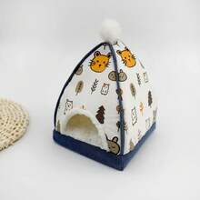 Hamster Nest House, Thickened Warm Cotton Nest For Hamsters And Small Pets - Multicolor - View 6