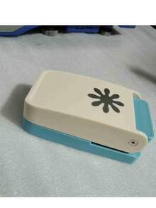 Máquina de estampado de gran tamaño con múltiples patrones, herramienta de manualidades DIY para perforar tarjetas, punzón de papel para scrapbooking - Multicolor - Ver 17