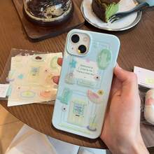 1 Sheet Cat Life Jelly Stickers, Cute 3D DIY Phone Case, Scrapbooking Stickers - Multicolor - View 10