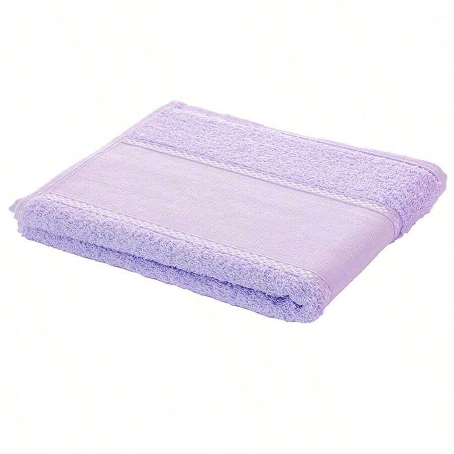 Kit Of 3 Arteira Russian Stitch Face Towels For Machine Embroidery, 100% Cotton - 紫丁香 - 查看 1