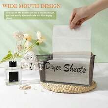 Drying Paper Towel Rack, Bamboo Lid, Acrylic Laundry Room Transparent Drying Paper Towel Rack Container Box For Laundry Room Organization And Storage, Can Hold Paper Towels - 1 - View 4