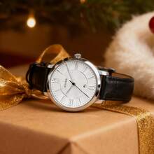 Reloj de mujer de cuarzo con caja y espejo de acero inoxidable, ES4579/ES3972