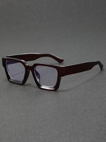 1/2 Paar neue Y2K-Stil quadratische Modebrillen für Herren, vielseitig für den täglichen Gebrauch, Outdoor, Streetwear, Partys, Festivals und Gelegenheitsanlässe