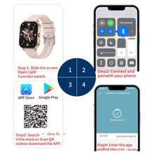 LIGE Smartwatch: 1000 MAh Ultra-High Battery Capacity, Multiple Sports Modes, Stopwatch, Weather Forecast, Music Playback, Women's Health Reminders, Alarm Settings, And Call Notifications-A Multifunctional Smartwatch - Black - View 11