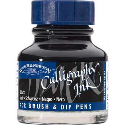 Calligraphy Ink 030 Black 30 Ml