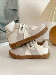 Toddler Boys/Girls Soft Bottom Anti-Slip Shoes, Comfortable Versatile Infant Shoes, Spring/Autumn - Beige - View 4