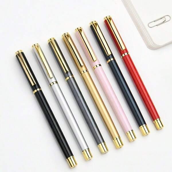 Premium Business Office Creative Stationery Carbon Fiber Metal Ballpoint Pen