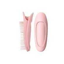 High Cranial Top Fluffy Artifact, Forehead Bangs Fluffy Clip Hair Accessory, Suitable For Hair Salons, Home Stylists, Makeup Artists, Hair Comb Clips, Hair Roots Fluffy Artifact, Hair Root Clip Tool ,Hair Styling Kit ,Hair Tool Kit - Pink - View 11