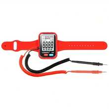 1PC Mini Wearable Wristband | Digital Multimeter Tester (Measures DCV, ACV, Resistance, Continuity) | Compact & Portable - K8 Bracelet Universal Watch - View 4