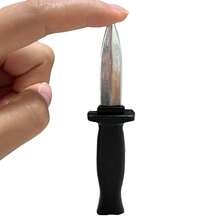 1/5/10PCS Mini Retractable Knife Toys, Disappearing Knife Fake Trick Gadget Toy, Joke Prank Props, Plastic Magic Knife Toys, Birthday Party Gifts, Gift Bag Stuffer - Multicolor - View 6