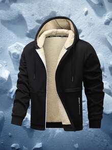 Giacca invernale termica riscaldata da uomo - Giacca isolata antivento per escursionismo, neve e freddo estremo