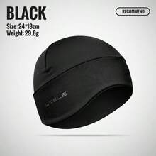 WRELS 1 Piece Of Autumn And Winter Windproof Earflap Cycling Cap, Pirate-Style Cap, Solid-Color Warm Beanie, Helmet Liner Cap, Windproof And Warm Cycling Hat, Autumn And Winter Windproof Warm Ear-Protecting Hat With Earflaps, Suitable For Cycling, Skiing, Motorcycle Riding, Running And Outdoor Sports - Multicolor - View 11