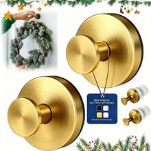 1/2-częściowy, mocny haczyk z przyssawką, montowany na ścianie, na ręczniki, bez wiercenia. Idealny do łazienek i kabin prysznicowych. Wyposażony w technologię próżniowego klejenia, odpowiedni do łazienek i kuchni. Mocuje się bezpiecznie do szkła, luster, płytek i gładkich powierzchni. Wodoodporny i odporny na rdzę. Akcesoria kuchenne, akcesoria łazienkowe, idealne do wieńców bożonarodzeniowych i dekoracji świątecznych. Zdejmuje się bez pozostawiania śladów.