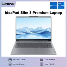 Lenovo IdeaPad Slim 3 Business AI Laptop, 15.6" FHD Display, Intel Core I7-13620H, Up To 16GB RAM, Up To 1TB SSD, Wi-Fi 6, W11H, SD Card Reader, Copilot Ready, Grey - 灰色 - 查看 1