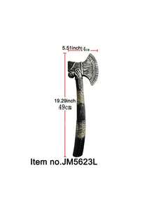 1pc Caribbean Pirate Axe Adult Toy, Halloween Costume Role Play Prop - Multicolor - View 12