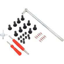 Juego de herramientas de instalación de extractor de vástago de válvula, extractor de vástago de válvula de coche, herramienta de instalación de reparación de neumáticos, suministros de herramientas - 1 - Ver 10