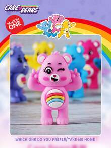 1/2PCS Care Bears Officially Licensed 3D Cartoon Bear Figurines Series Mystery Blind Bag Random One Character 8 Types Various Styles Colourful Bear Figure Cosy Setting Decoration Stocking Stuffers Christmas Gifts For Fans Friends Family - Carebears Blind Bag - View 6