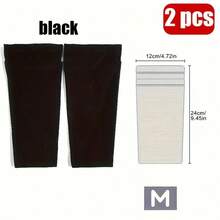 2pcs- Shin Pads Sleeves, Soccer Pads Sleeves For Soccer Sports, Soccer Shin Pad Socks, Football Compression Calf Sleeves With Pocket Can Holding Shin Pads, For Beginner, Athlete, Men & Women