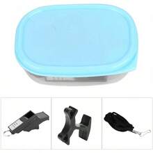 Dilwe - Silbato de árbitro, Silbato Fuerte para Baloncesto, fútbol, Camping, Llamadas de Emergencia - Negro - plata - Ver 4