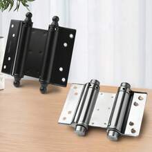 1个不锈钢门铰链，双向开启，自动关闭，加厚弹簧，静音铰链 - 彩色 - 查看 2