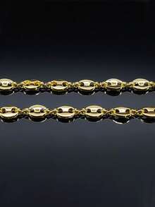 Fashionable Minimalist Pig Nose Necklace, Unisex Delicate Lightweight Necklace, Versatile Clavicle Chain - Silver - View 4