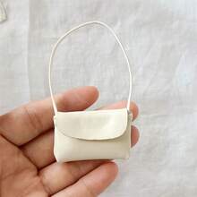 娃娃屋迷你斜挎包，迷你皮包，微缩仿真娃娃服装配饰，娃娃服装装饰迷你包，创意仿真娃娃时尚配饰，微型娃娃服装斜挎包，可爱迷你斜挎包 - 彩色 - 查看 15