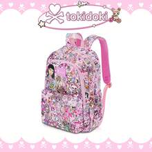 Tokidoki Unicorno Backpack School Bag Large Capacity Portable Travel Backpack Casual Daypack Cartoon Travel Bag - 粉色 - 查看 1
